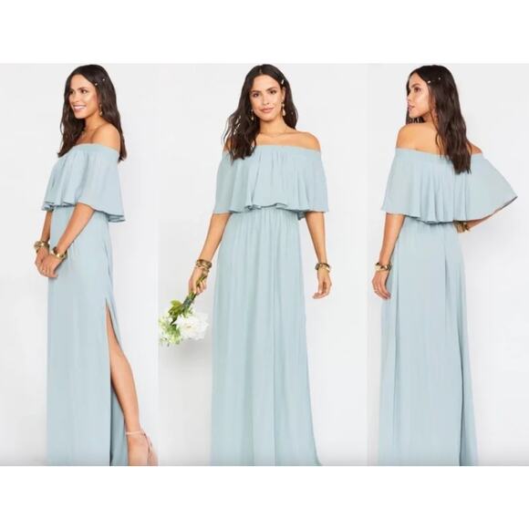 NWT | Show Me Your Mumu | Hacienda Maxi Dress | Silver Sage Crisp | Sz XXS - Picture 1 of 7